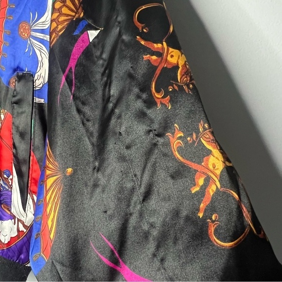 Vintage 80s Active Code Hot Air Balloon Artsy Windbreaker Medium - Picture 3 of 7